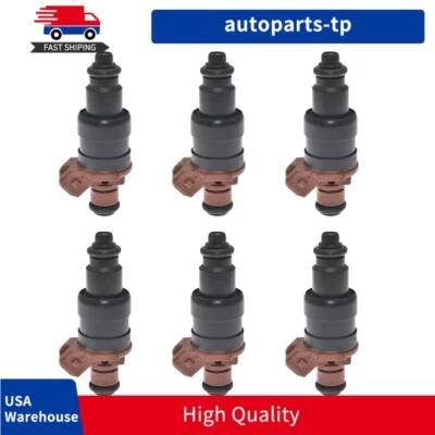 6x Fuel Injectors for CHRYSLER TOWN & COUNTRY Dodge Chrysler Plymouth 3.3L 3.8L - Image 1 of 4
