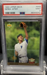 1993   UPPER DECK   DEREK JETER   #449     PSA 9 - Picture 1 of 2