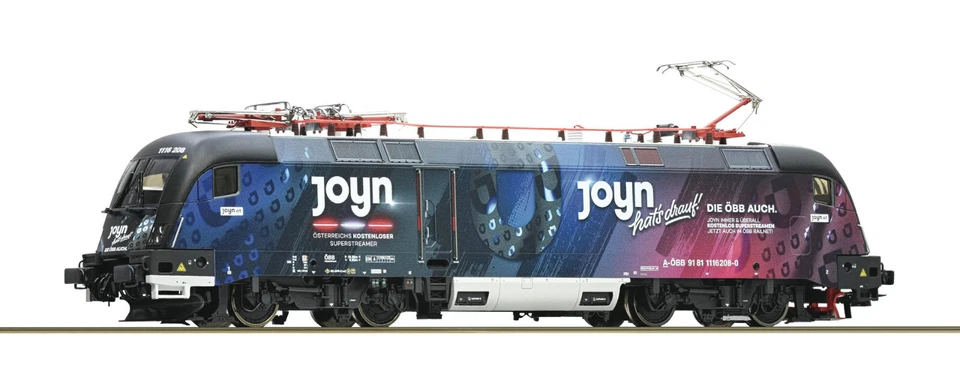 Roco 7520097 H0 E-Lok 1116 208-0 'Joyn' ÖBB Ep. VI. AC-Sound H0 Neu