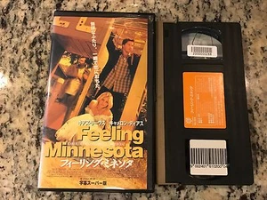 FEELING MINNESOTA RARE JAPAN JAPANESE VHS 1996 KEANU REEVES CAMERON DIAZ ROMANCE - Picture 1 of 2