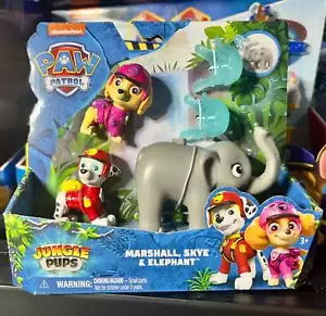Paw Patrol: Jungle Pups Marshall, Skye & Elephant Figures 50336 - Picture 1 of 2