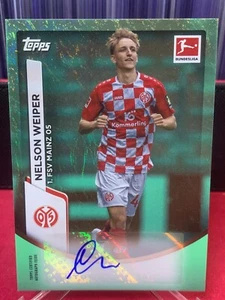 Nelson Weiper Auto - Green Refractor - SP - 2024 Topps China Green Jade BA-NW - Picture 1 of 2