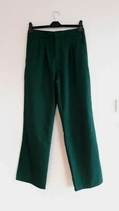 Ladies Pine Green 195G Workwear Trousers TR17 from Harveys - Size 14 Reg - NEW! - Picture 1 of 4