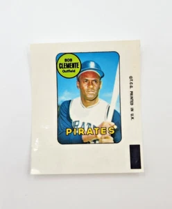 Calcomanía de béisbol 1969 Topps Bob Roberto Clemente #1 - Imagen 1 de 4