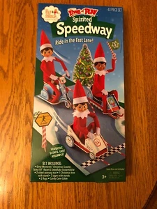 The Elf On The Shelf Scout Elf’s At Play Spirited Speedway - Picture 1 of 12