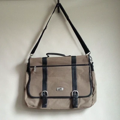 American Tourister Canvas Laptop Brief Case Portfolio - Image 1 of 4