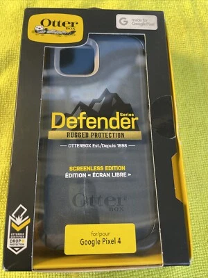 Otterbox Defender Series Case w/ Holster Clip for Google Pixel 4 Blue - Image 1 of 4