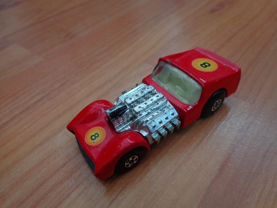 Vintage Matchbox Lesney Superfast NO.19 Strada Dragster Auto Molto Buono - Immagine 1 di 2