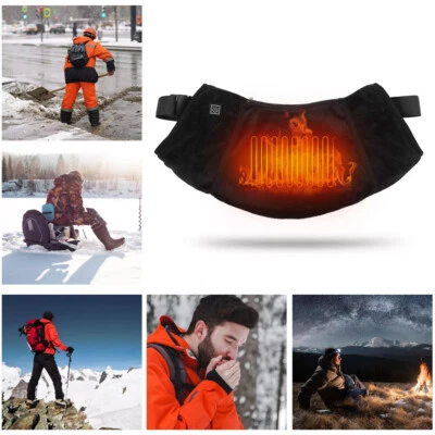 Electric Heated Hand Muff Winter Waist Pouch Hand Warmer Rechargable For Skiing