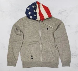 Nwt Polo Ralph Lauren USA Flag Hoodie (599001) SIZE Small - Picture 1 of 1