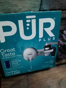 PUR PLUS Faucet Filtration System ~ Chrome ~ Model #PFM400H ~ Includes 1 Filter - Picture 1 of 2