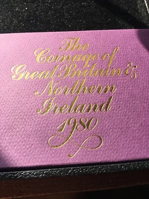 1980  Great Britain & Northern Ireland Decimal Coinage Set - Image 1 of 3