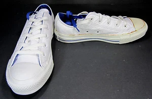 Converse Schuhe Chuck Taylor Ox All Star Leder weiß Sneaker Damen 6 - Bild 1 von 8