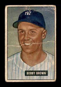 1951 Bowman #110 Bobby Brown   P X2902949