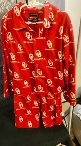 Genuine Stuff-Boy's red NCAA OU Sooners pajama 2pc set size 8 - Picture 1 of 4