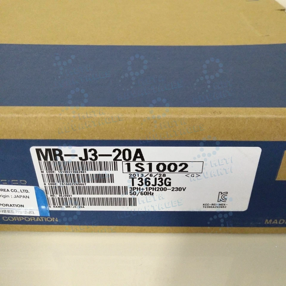 1PCS New Mitsubishi MR-J3-20A-EE036 Servo Drive MRJ320AEE036 - Image 1 of 3