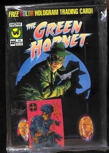 Green Hornet #22 with card [Now Comics] VF+ - Picture 1 of 1