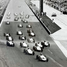 1963 48th Annual Indianapolis Speedway 500 Mile Race Telecast Press Kit Photo #2