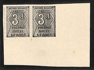 Par de estampillas en paquete GB MERSEY RAILWAY IMPERMEABLES 3d como nuevas MNG VB22 - Imagen 1 de 12