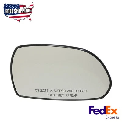 Mirror Glass Heated Passenger Side Fits 2001-2006 Hyundai Elantra Kia Spectra - Изображение 1 из 4