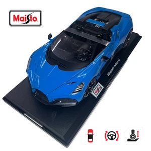 Bugatti Mistral Maisto 1:18 Scale Diecast Model Supercar Collectible Blue Black - Picture 1 of 10