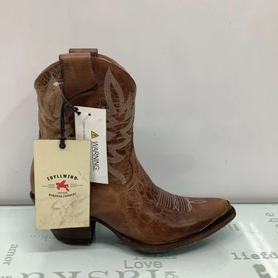 Idyllwind Wheels Western Embroidery Booties Natural Women's Size 8.5B,New. - Image 1 of 4