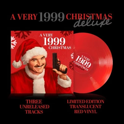 Jschlatt "A Very 1999 Christmas" Deluxe Edition Red Vinyl Record PRESALE - Image 1 of 4