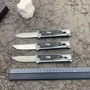 D2 Klinge Klappmesser 3,15" T6 Aluminium und G10 Griff Tasche Camping Tactical / - Bild 1 von 21