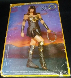 Xena Warrior Princess TV Dress Cuffs Boots Costume Sewing Pattern 6-22 Vtg LARP - Picture 1 of 3
