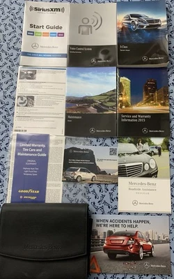 2015 MERCEDES S CLASS OWNERS MANUAL MAYBACH S600 S63 S65 AMG W222 FULL OEM SET - Image 1 of 4