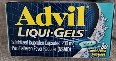 Advil Liqui-Gels Liquid Filled Ibuprofen Capsules 200mg, 80 liquid capsules - Image 1 of 4