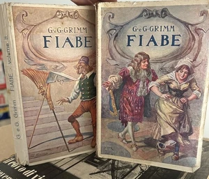 FIABE fratelli Grimm Bietti 2 volumi 1937 - Picture 1 of 6