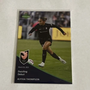 2023 Parkside NWSL Pronto Soccer #5 Alyssa Thompson Rookie Card RC /1084 Angel - Bild 1 von 4