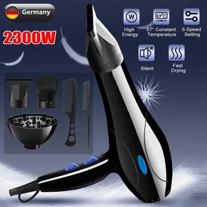 Profi Haartrockner Haarföhn Föhn Fön Trockner Haare Dryer Haarfön Diffusor 2300W - Bild 1 von 18