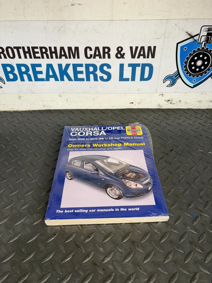 VAUXHALL CORSA  (2006 - 2010) - OWNERS WORKSHOP MANUAL - Image 1 of 4