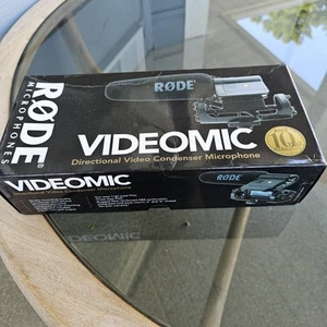 Microphone à condensateur vidéo directionnel RODE VideoMic avec boîte, notice - Photo 1 sur 5