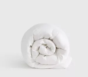NWOT QUINCE LUXE GOOSE DOWN COMFORTER KING CAL KING COTTON FEATHER INSERT AS - Picture 1 of 13