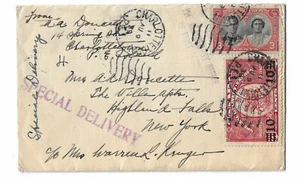 Canada 1939 Special Delivery 10c on 20c usage in period from Charlottetown - Picture 1 of 2