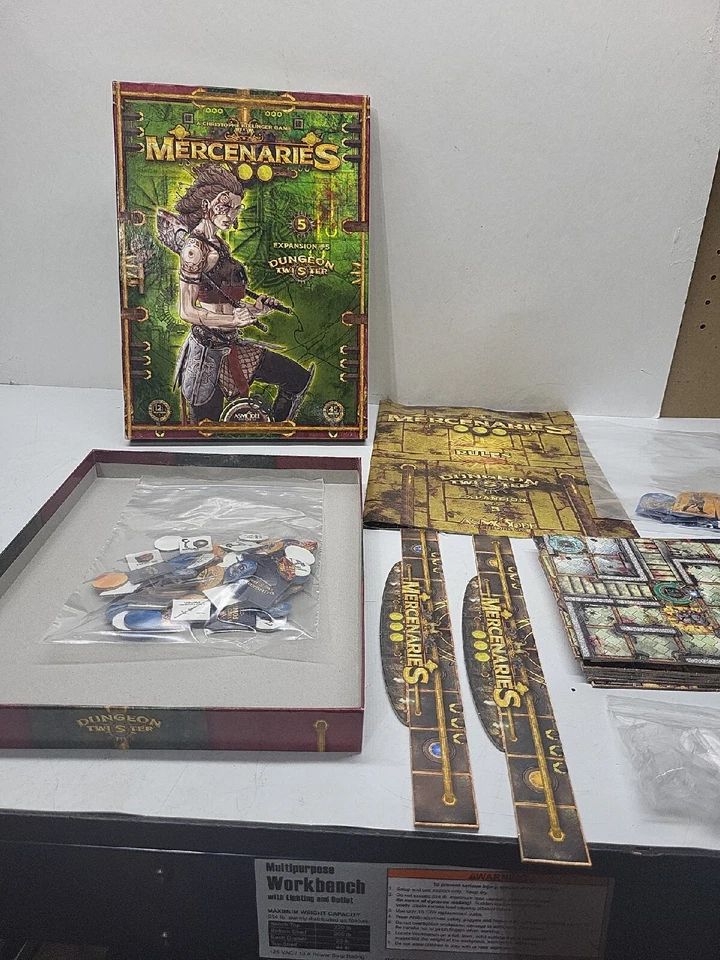 Dungeon Twister: Mercenaries Expansion #5 (Asmodee, 2006) - Image 1 of 4
