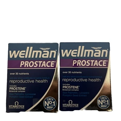 Vitabiotics Wellman Prostace 60 x 2 Tablets **FREE POSTAGE**