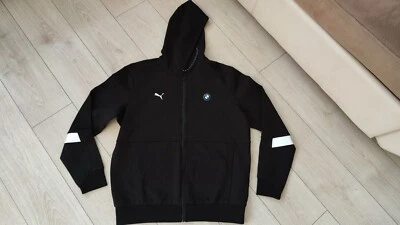 BMW Motorsport by Puma Cotton  Men's  Stretch Hooded Jacket Size ''L'' - Image 1 of 4