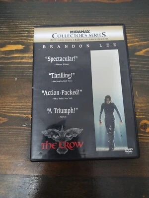 The Crow 1994 DVD 2-Disc Set Brandon Lee Ernie Hudson Superhero Action Fantasy - Image 1 of 4