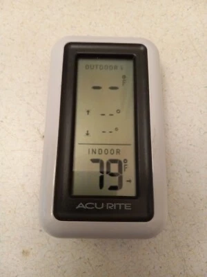 AcuRite Wireless Weather Thermometer Indoor/Outdoor 00522SBDIA2 Monitor Only - Image 1 of 4