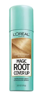 	Corrector Root Cover Up gris spray rubio claro a medio 2 oz	 Foto 1 de 4