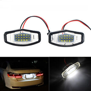 LED License Plate Lamp Light Kit For Honda Civic VII4 5Door VIII 2006-2015 2013