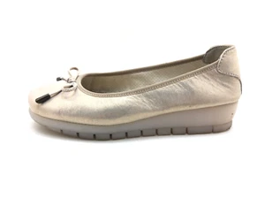 Aerosoles Damen Halbschuh Slipper Comfortschuh Gold Gr. 39 (UK 6) - Bild 1 von 5