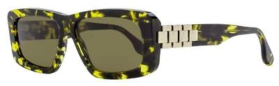 Gafas de sol Victoria Beckham cadena rectangulares VB669S 012 amarillo Habana 55 mm Foto 1 de 3