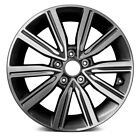 Wheel For 2019 Kia Optima 17X7 Alloy 5 V Spoke Machined Medium Charcoal Metallic