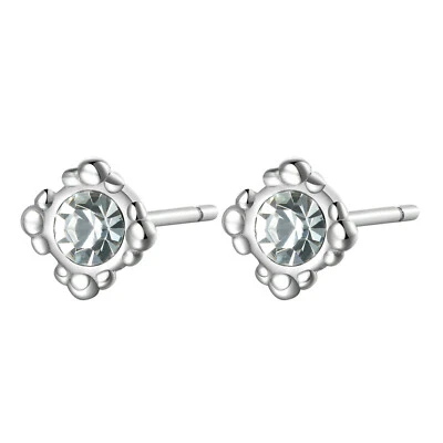 Sagapo Orecchini Punti Luce in acciaio con Cristalli Sagapò SCK31 S'agapo - Immagine 1 di 2