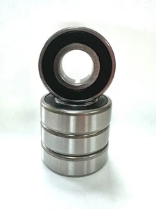 (Qty. 4) 608-2RS C3 EMQ Premium Sealed Ball Bearing 8x22x7mm - Picture 1 of 2